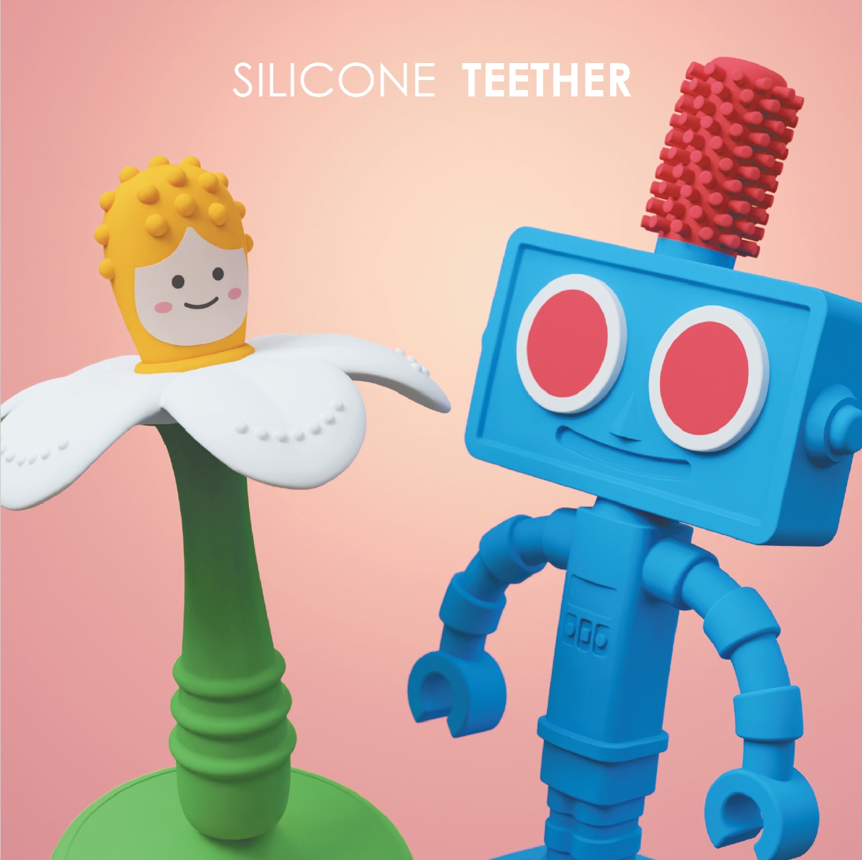 Robot teether poster preview